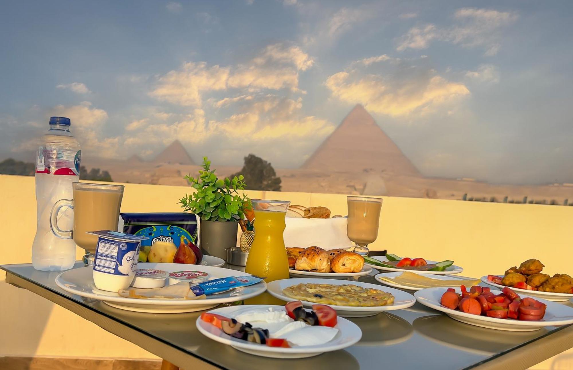 Pyramids Glory Inn Kafrat al Jabal Exterior foto
