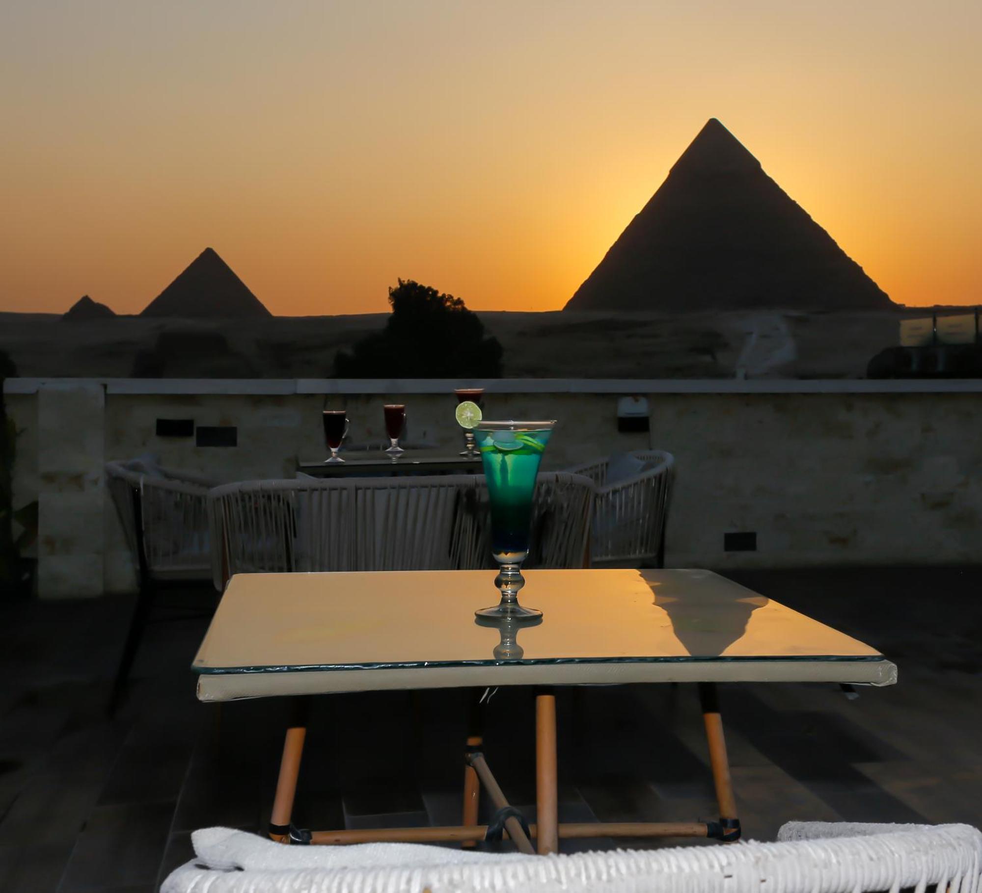 Pyramids Glory Inn Kafrat al Jabal Exterior foto