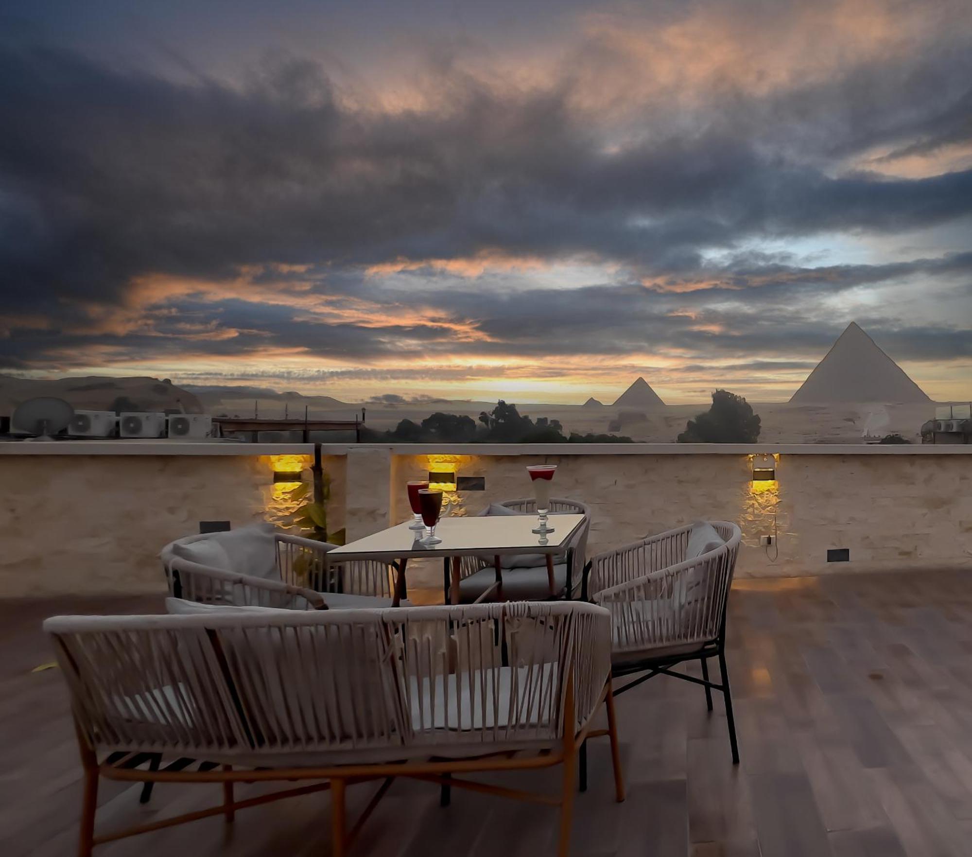 Pyramids Glory Inn Kafrat al Jabal Exterior foto